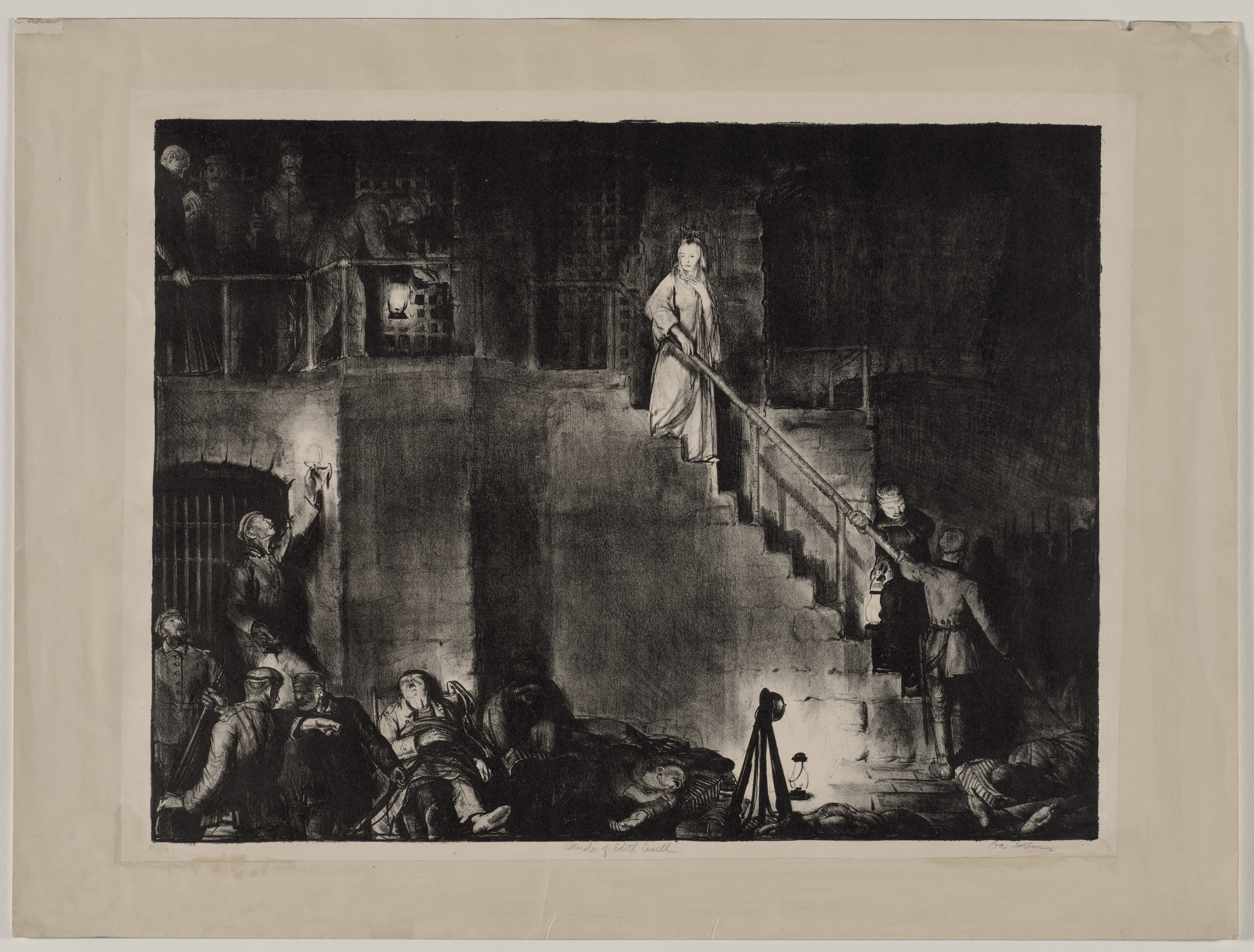 George Bellows, Murder of Edith Cavell
