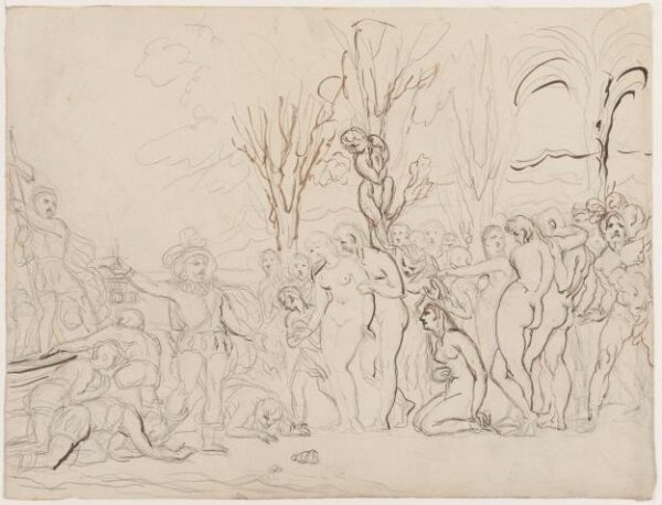 Unknown, Drawing by a member of the Sketching Society