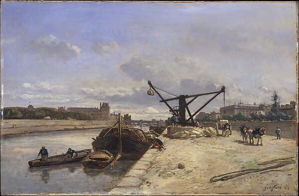 Johan Barthold Jongkind, View from the Quai d'Orsay