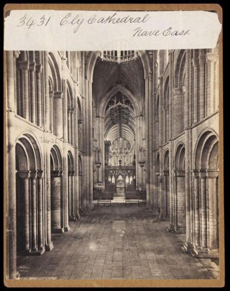 Francis Frith, Ely Cathedral Nave East