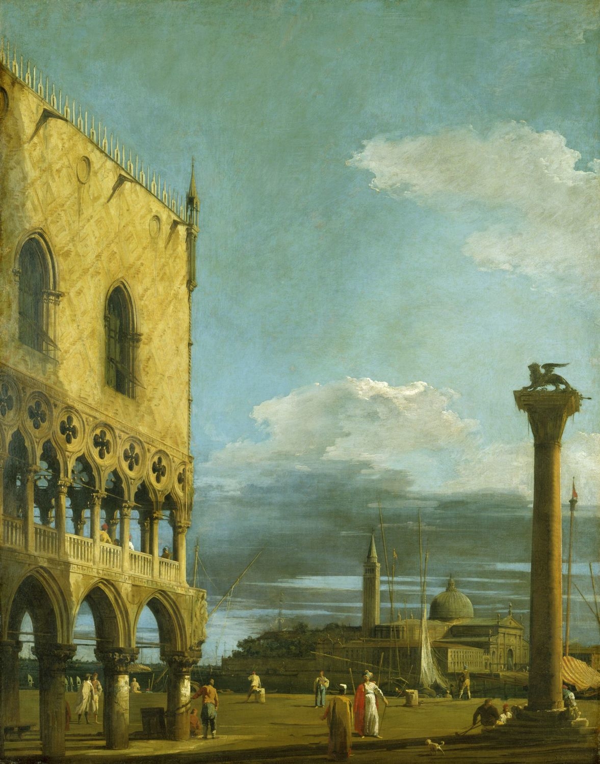 Canaletto, Venice: The Piazzetta towards San Giorgio Maggiore