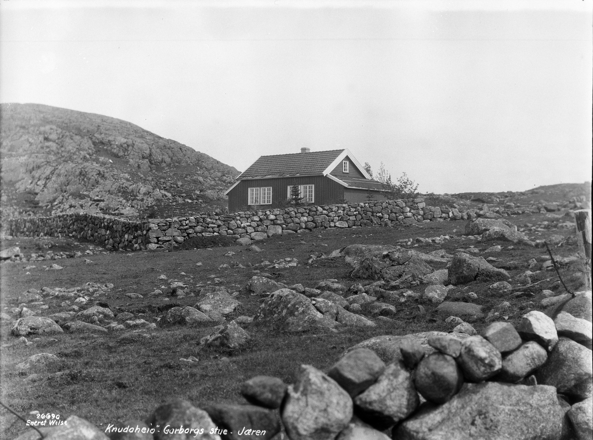 Anders Beer Wilse, Prot: Jæderen - Knudaheio, Garborgs stue