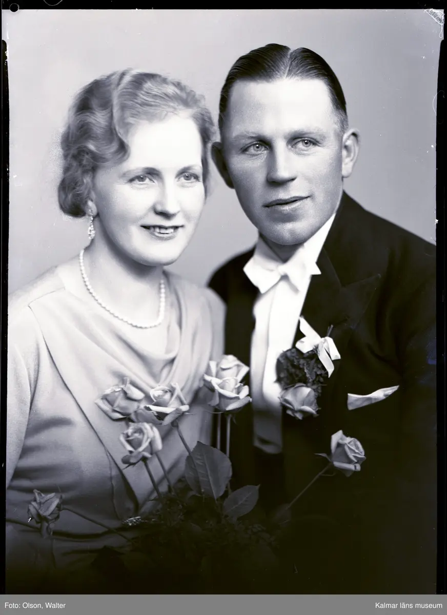 Walter Olson, Beställare: Britt Johansson, Södra Malmgatan 20, Kalmar.