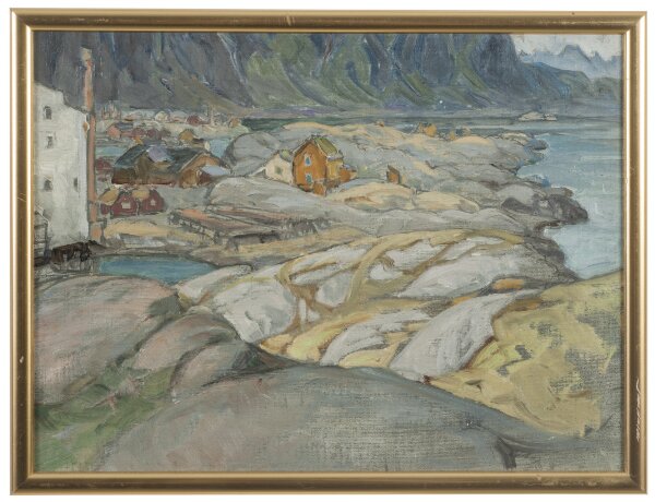 Anna Boberg, Samhället under fjället. Studie från Lofoten