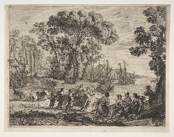 Claude Lorrain (Claude Gellée), The Rape of Europa