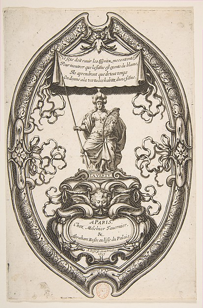 Abraham Bosse, Virtue: Athena