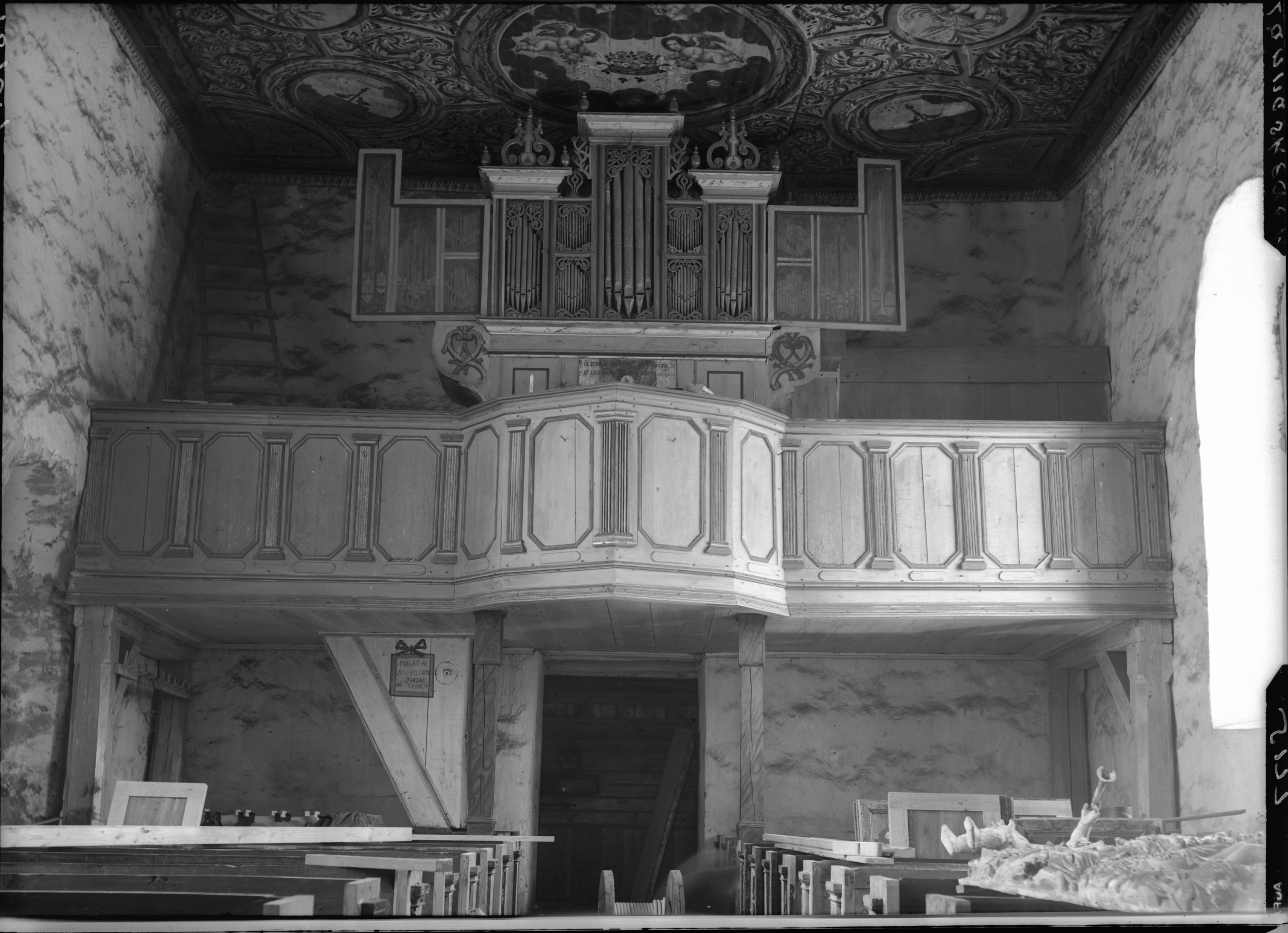Sven Dalén, Lannaskede kyrka (Lannaskede gamla kyrka
