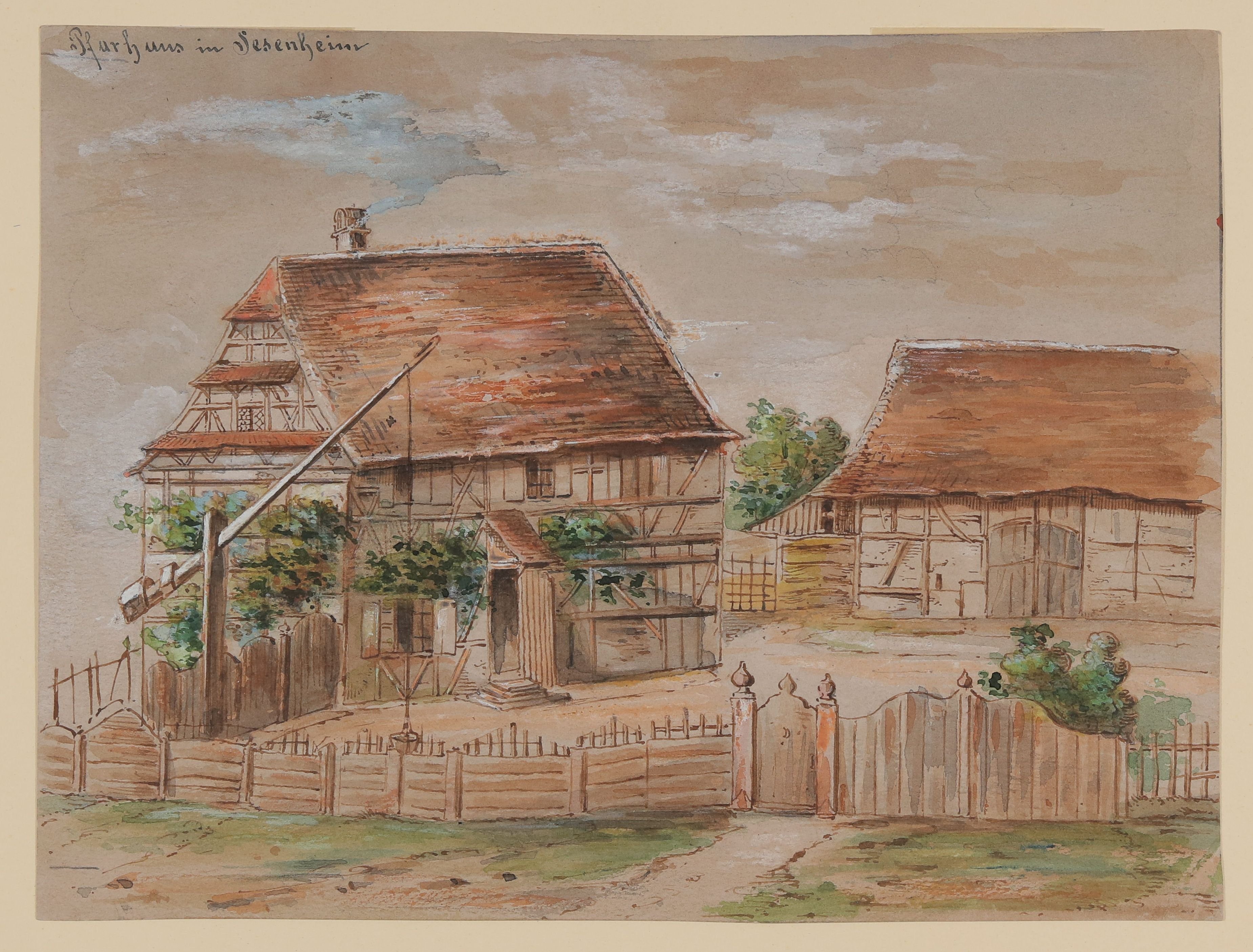 Johann Wolfgang von Goethe, Das Pfarrhaus zu Sesenheim