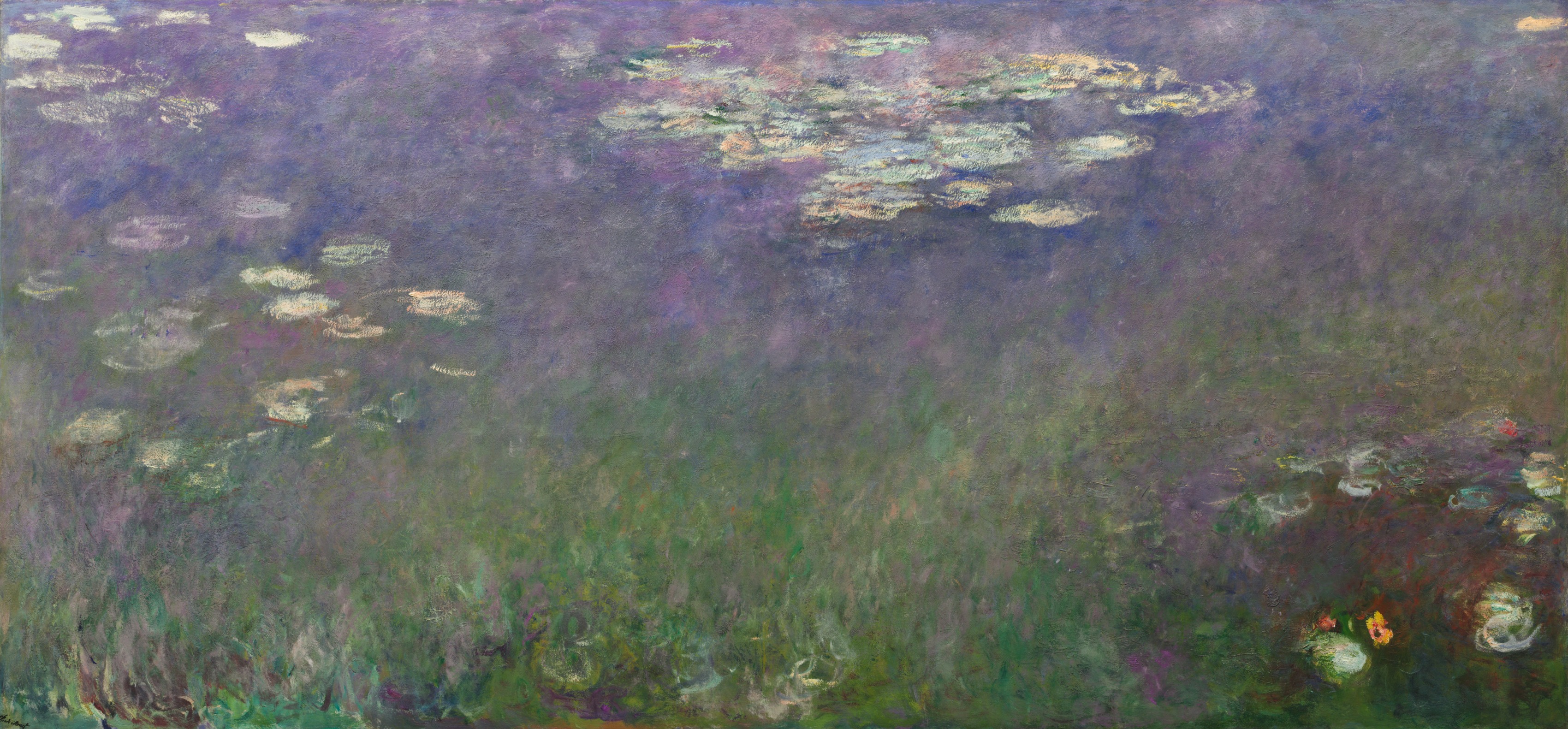 Claude Monet, Water Lilies (Agapanthus)