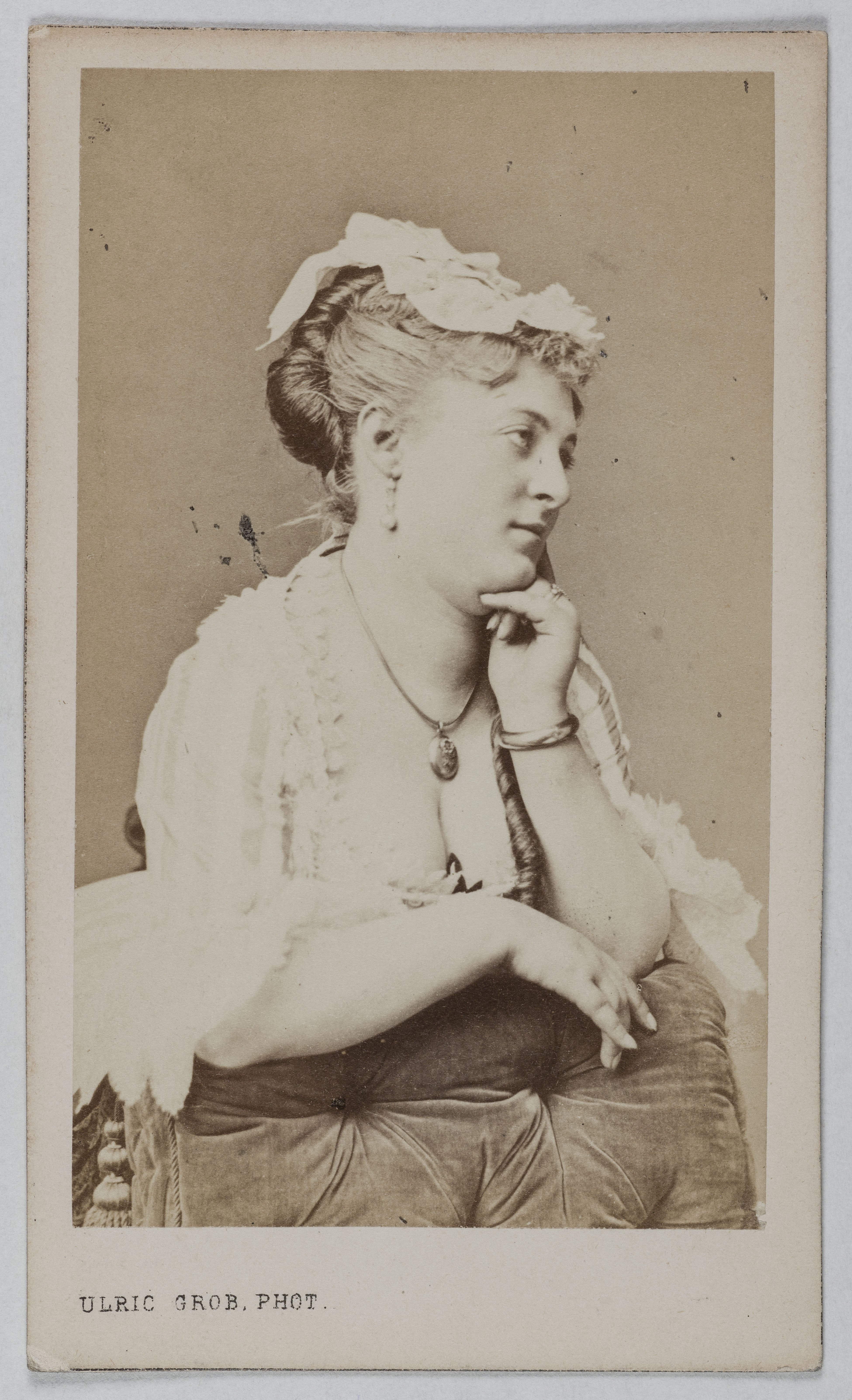 Ulric Grob, Portrait de Félicia, (actrice)