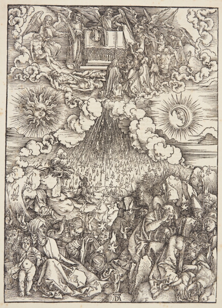 Albrecht Dürer, Lammet bryder det femte og det sjette segl