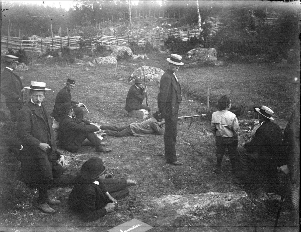 Johan Lundin, Probably shooting competition in Brunnby, Funbo parish, Uppland