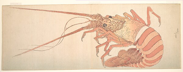Katsushika Hokusai, Large Lobster