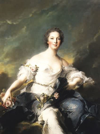 Jean-Marc Nattier, Marquioness of Baglion as Flora