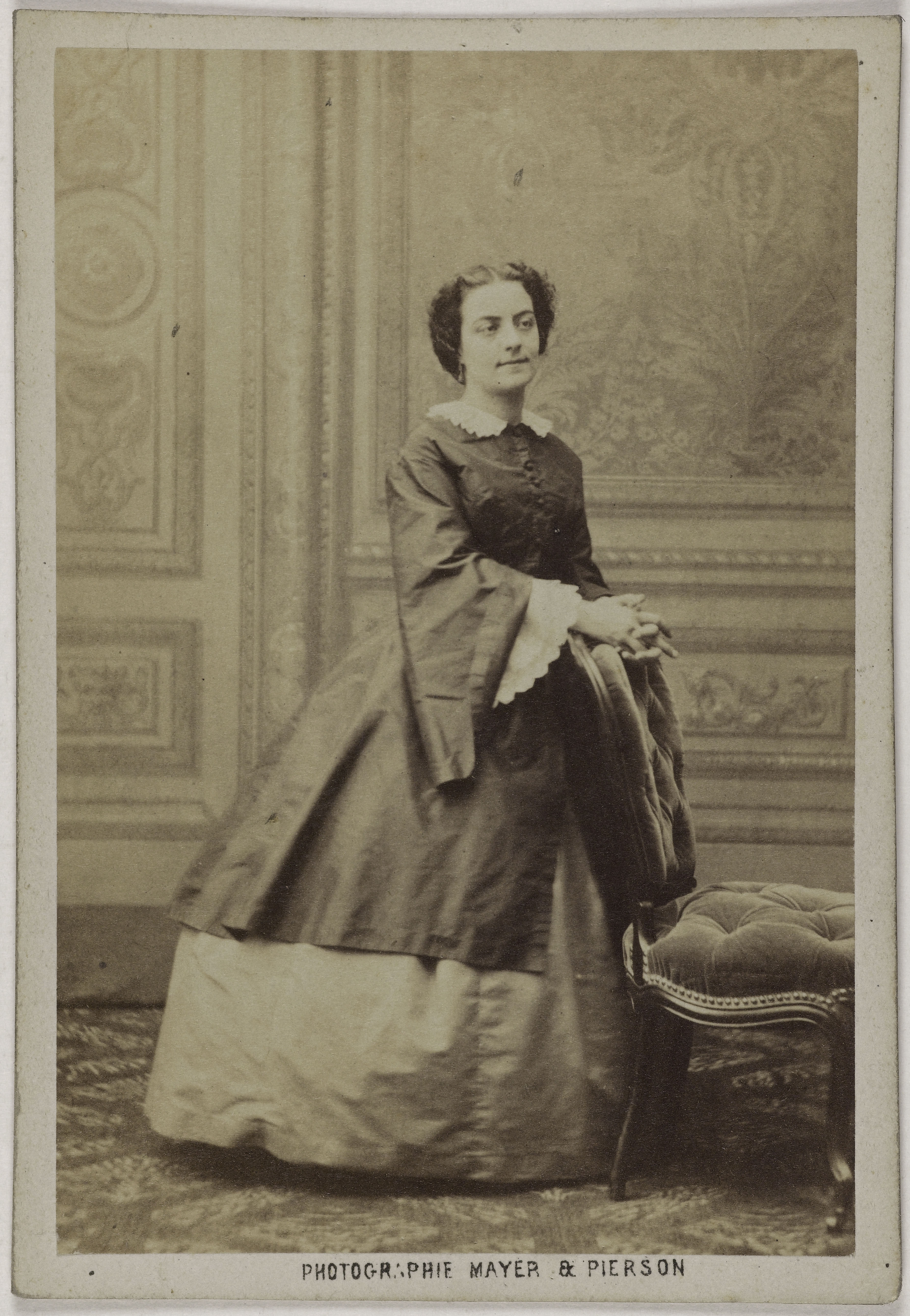 Mayer Frères et Pierson, Portrait de Darbelle (chanteuse à l'Opéra de Bruxelles)