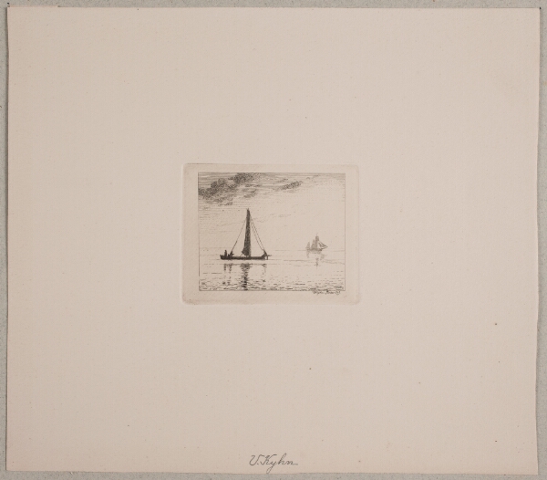 Vilhelm Kyhn, Stille vejr på havet
