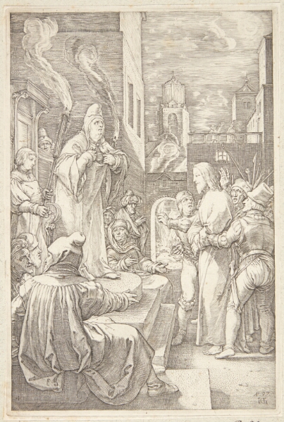Hendrick Goltzius, Jesus for Rådet