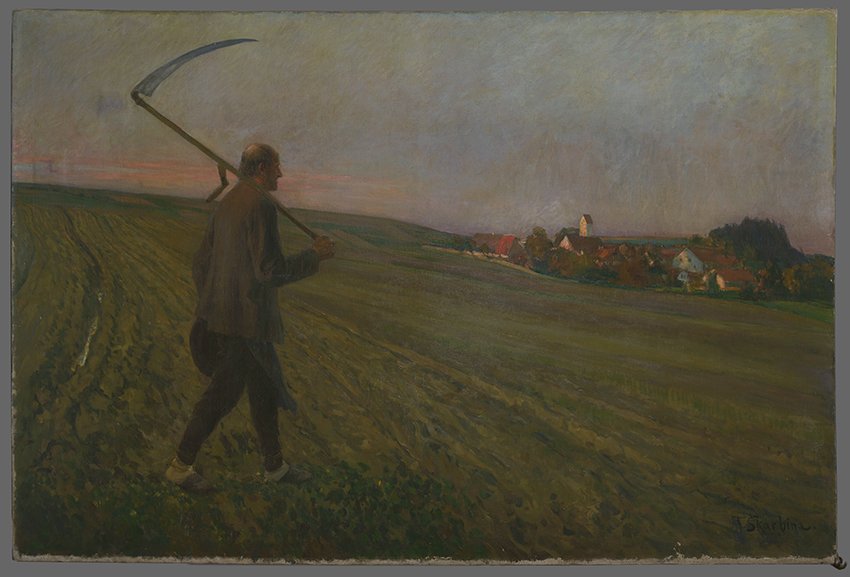 Franz Skarbina, Der Schnitter, 1897