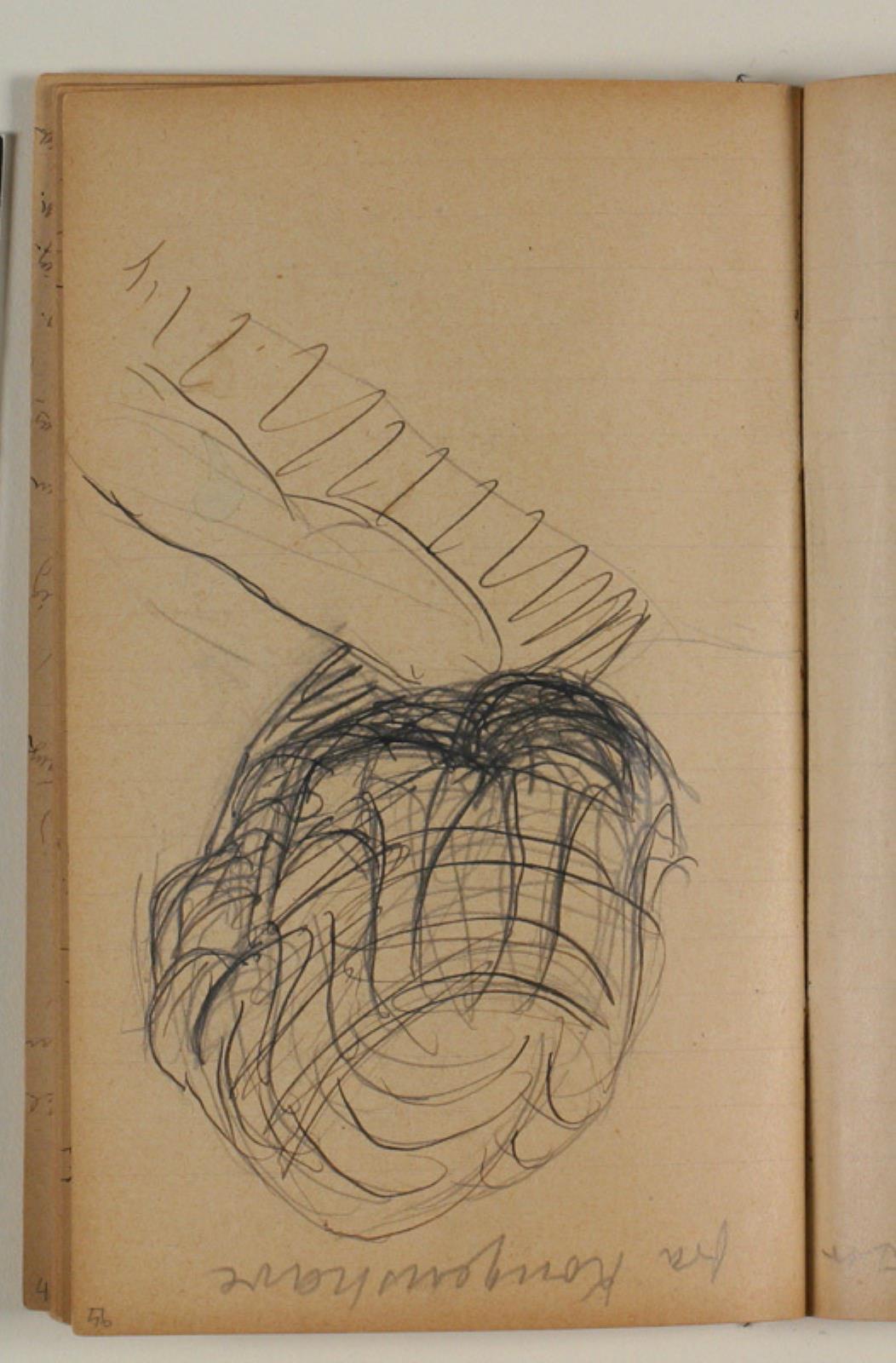 Niels Larsen Stevns, Studie efter August Saabyes H.C. Andersen-skulptur i Kongens Have, København