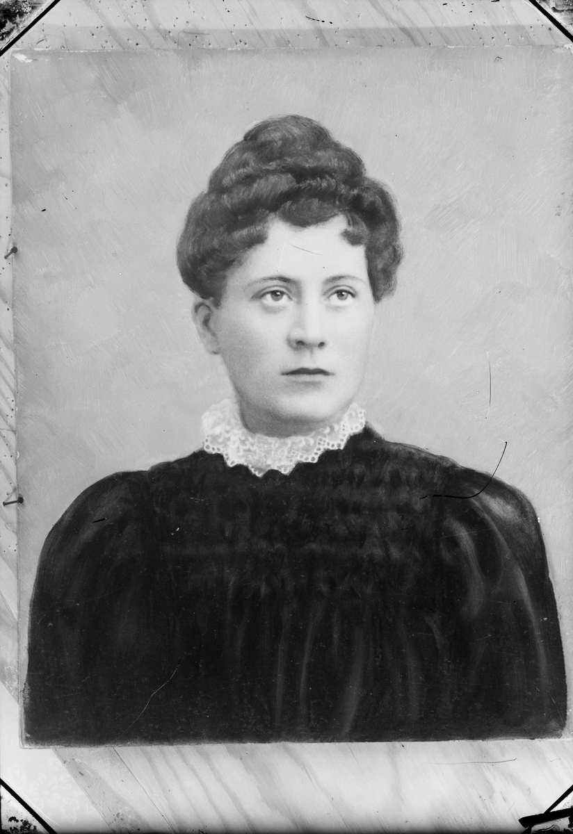 Skötsner-Edhlund, Painting of Woman, Östhammar, Uppland