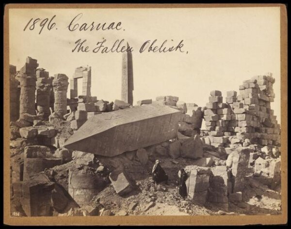 Francis Frith, Carnac.  The Fallen Obelisk