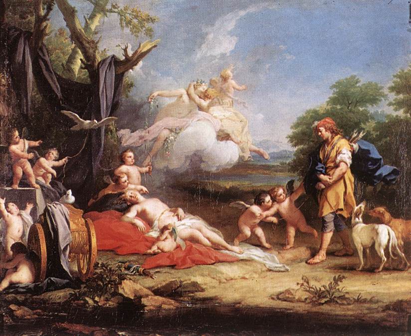Jacopo Amigoni, Venus and Adonis