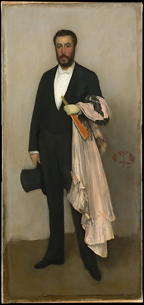 James McNeill Whistler, Arrangement in Flesh Colour and Black: Portrait of Theodore Duret