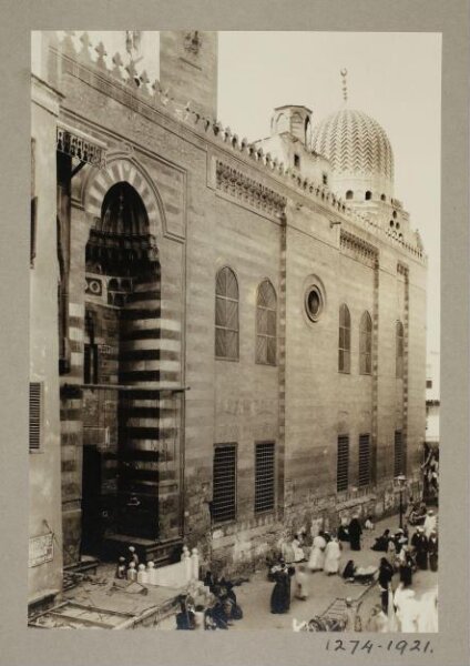 K.A.C. Creswell, Façade of the funerary complex of Mamluk Sultan al-Ashraf Barsbay (al-Ashrafiyya), Cairo