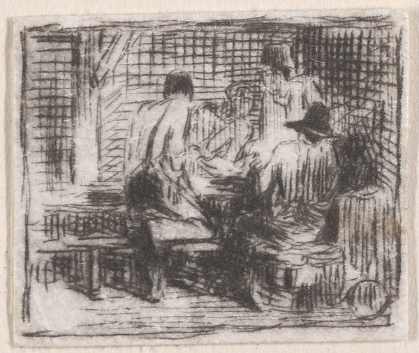 Charles Jacque, Drinkers