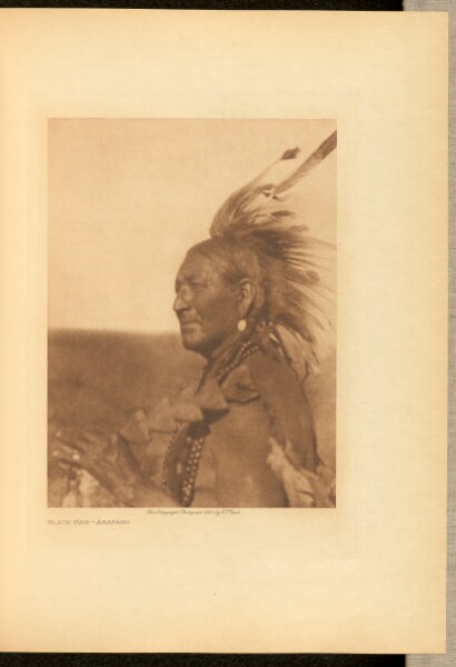 Edward S. Curtis, Black Man - Arapaho