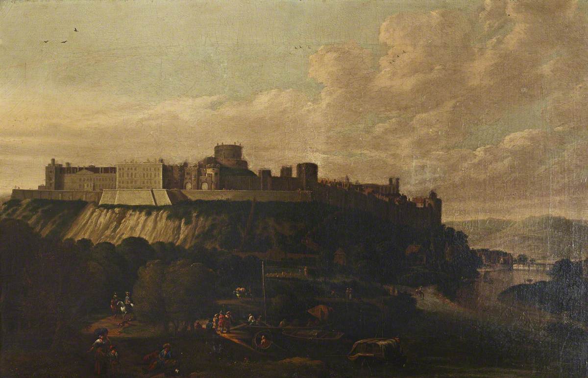 Jan Griffier I, View of Windsor Castle from the North
