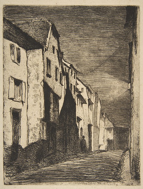 James McNeill Whistler, Street at Saverne