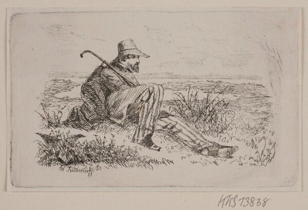 Adolph Kittendorff, En siddende vandrer