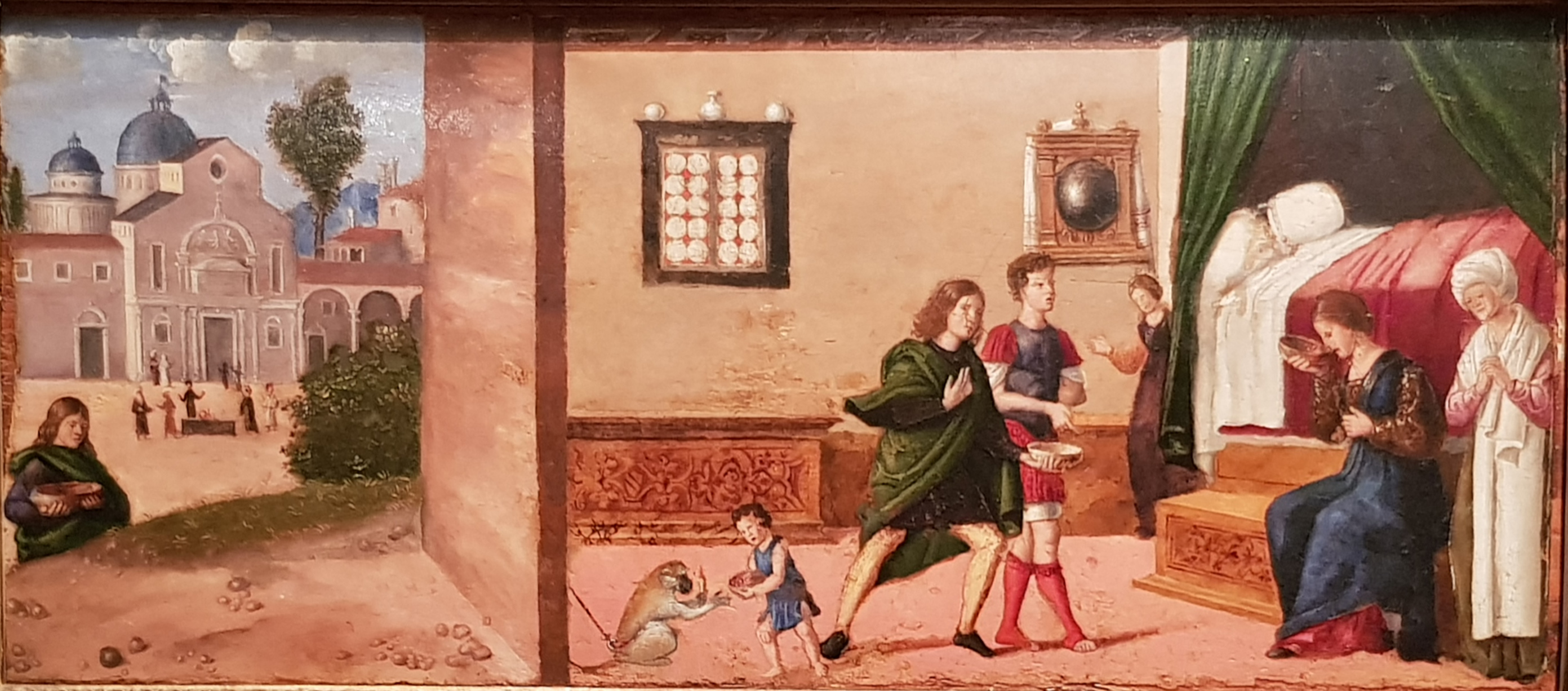 Giovanni Battista Cima da Conegliano, Cassone: Martyrdom of 2 saints