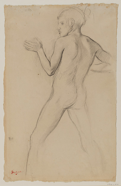 Edgar Degas, Youth in an Attitude of Defense