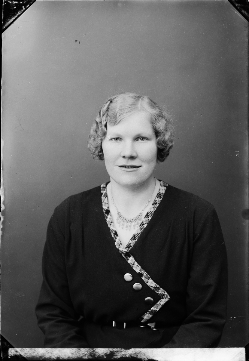 Skötsner-Edhlund, Greta Lundmark från Östhammar, Uppland 1935