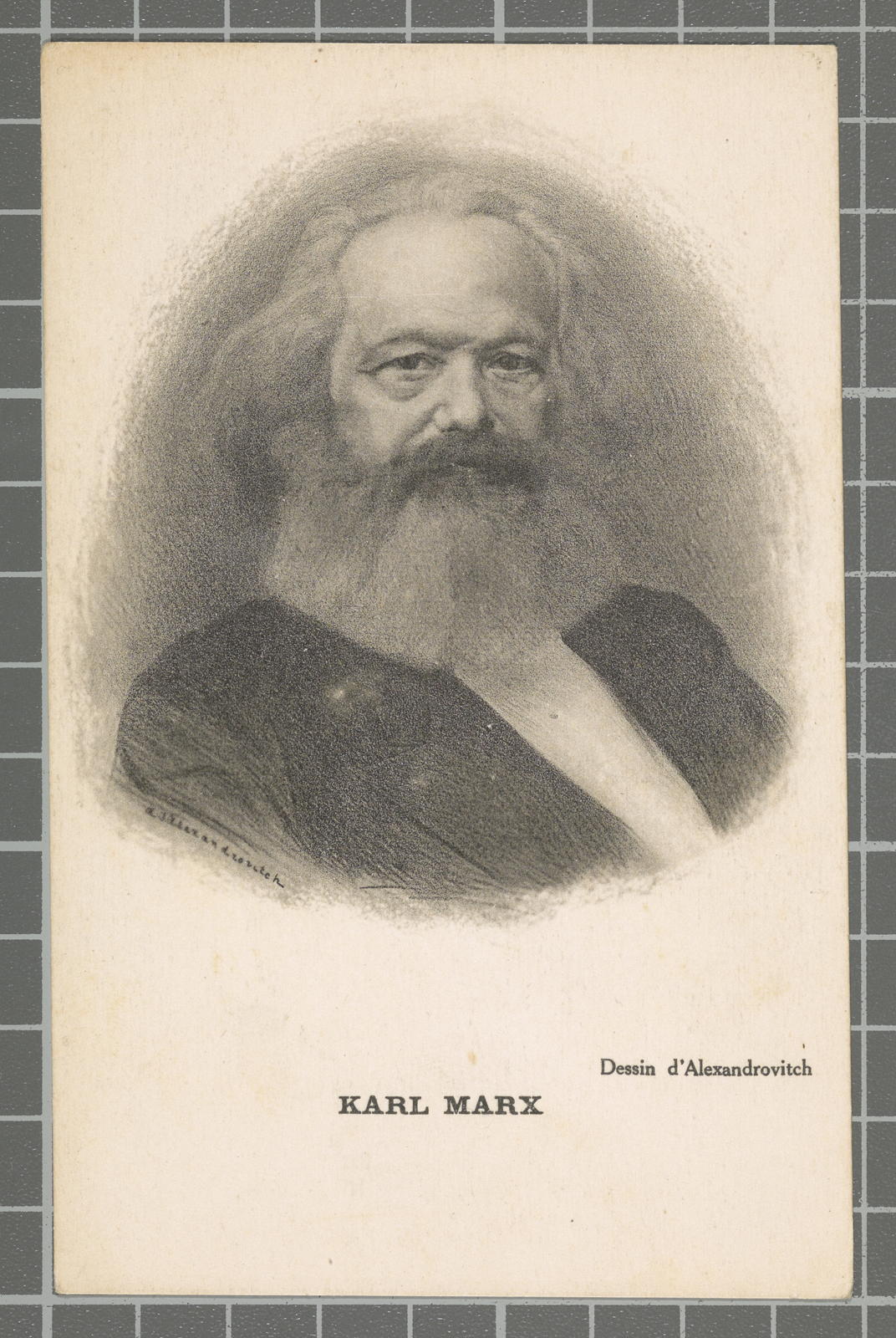 Desconegut, Karl Marx
