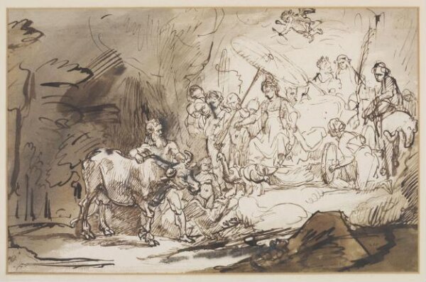 Rembrandt van Rijn, Io Changed Into a Cow