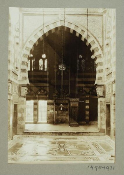 K.A.C. Creswell, The qibla iwan of the mosque of Mamluk Amir Azbak al-Yusufi, Cairo