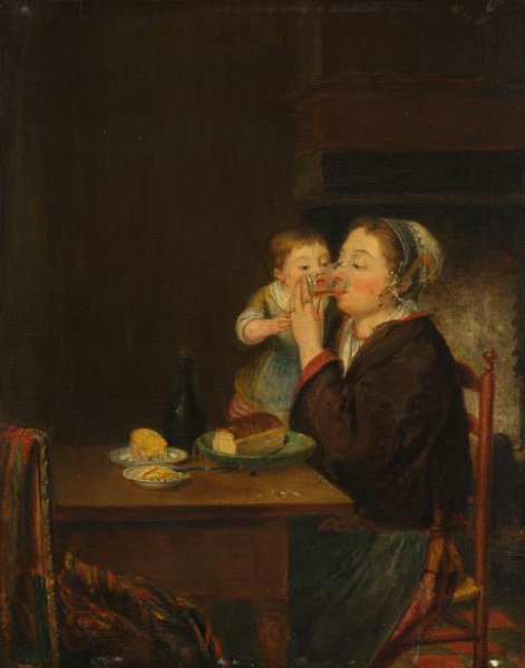Louis Bernard Coclers, A Mother and her Child