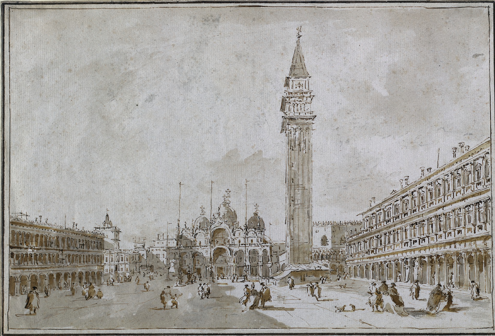 Francesco Guardi, Piazza San Marco, Venice