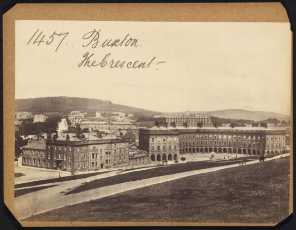 Francis Frith, Buxton.  The Crescent