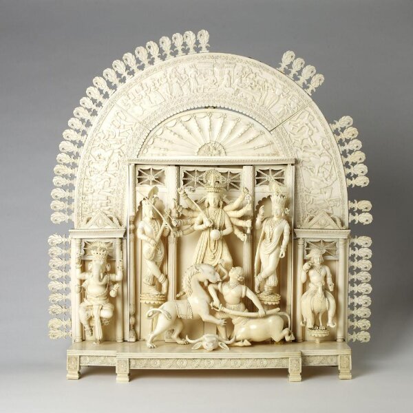 Unknown, Shrine to the goddess Durga