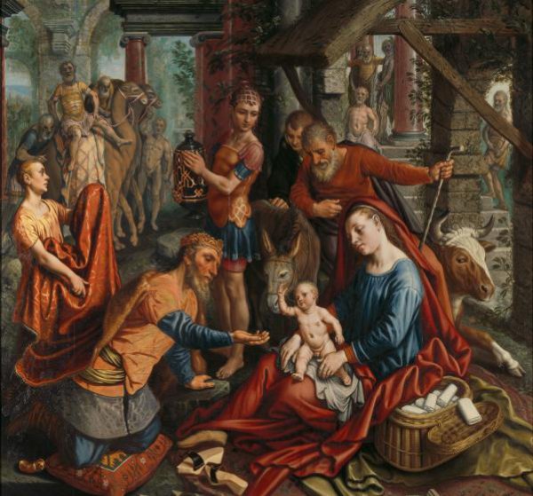 Pieter Aertsen, De aanbidding van de koningen
