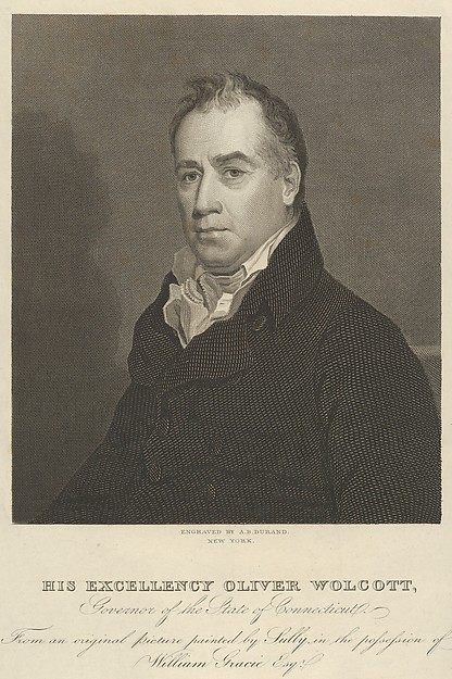 Asher Brown Durand, His Excellency Oliver Wolcott, Governor of the State of Connecticut