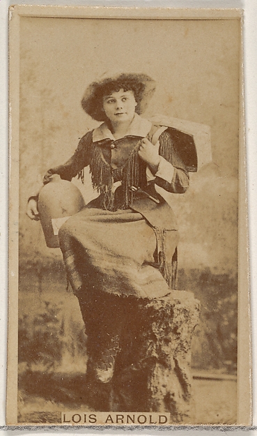 Allen & Ginter, Lois Arnold, from the Actors and Actresses series (N45, Type 8) for Virginia Brights Cigarettes
