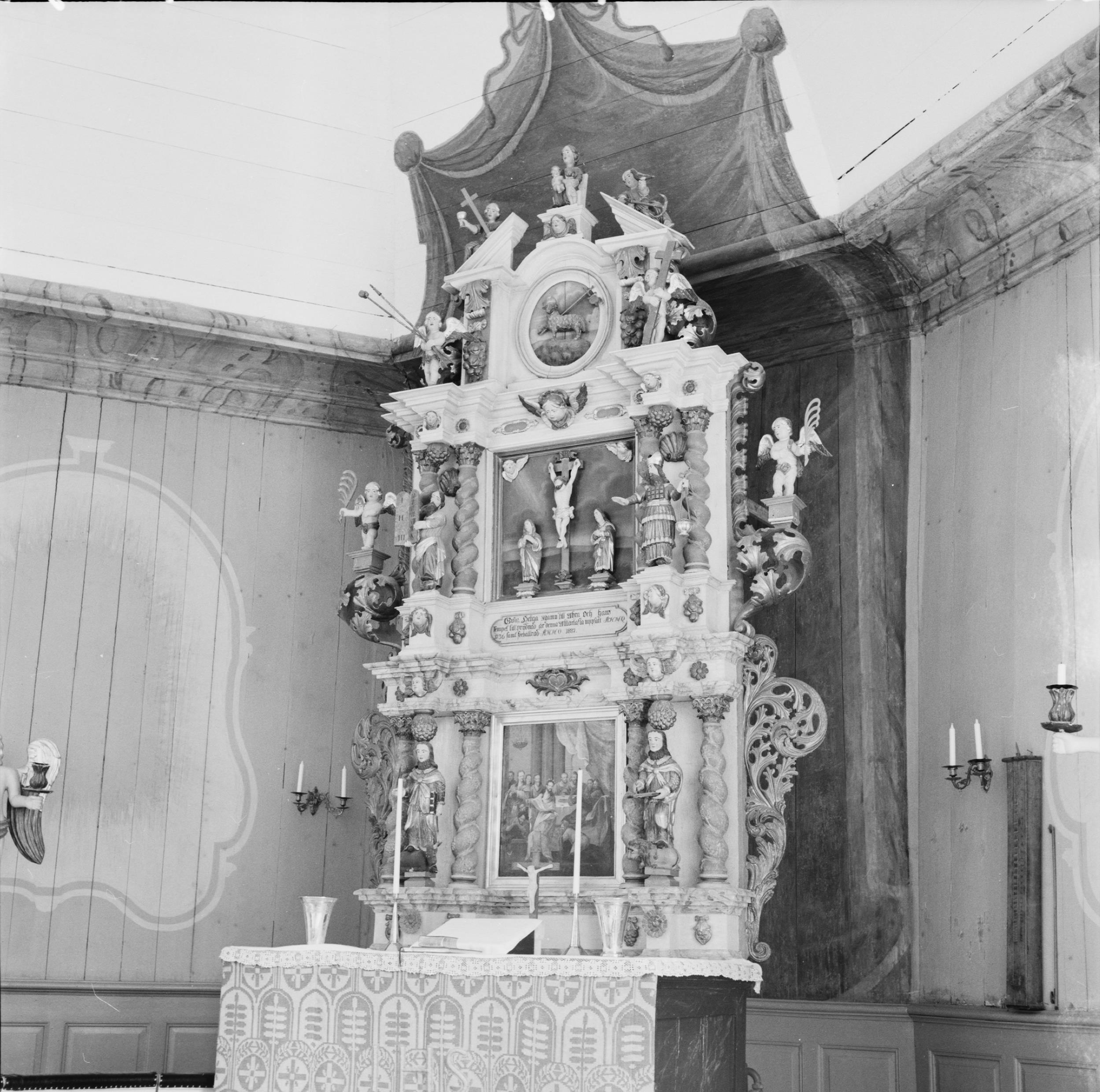 Åke Nisbeth, Långserud kyrka