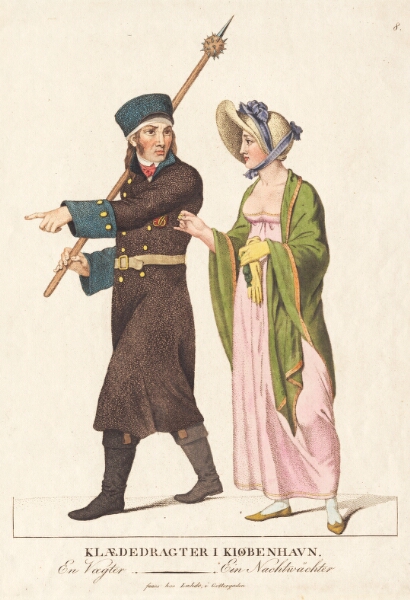 Gerhard Ludvig Lahde, En Vægter