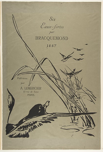 Félix Bracquemond, Six Eaux-fortes par Bracquemond