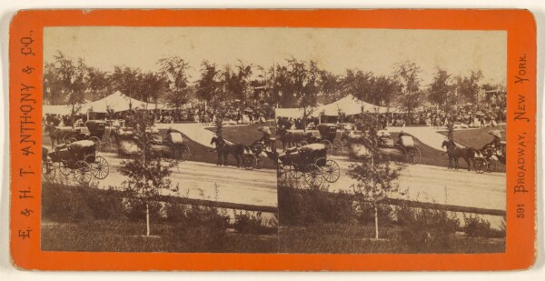 Edward and Henry T. Anthony & Co., Central Park, (New York.) A Music Day in the Park.